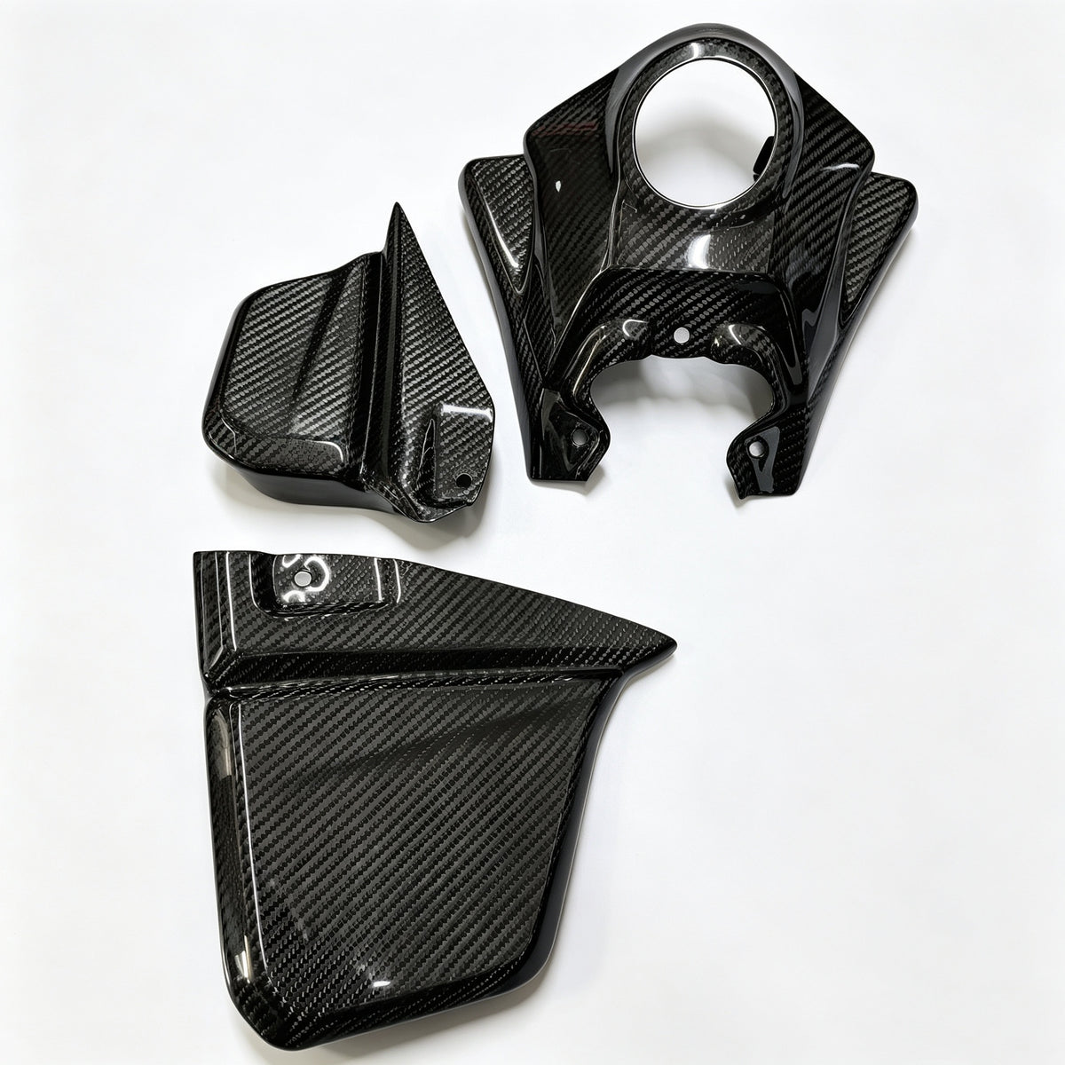 Carbon Fiber Tank Cover Set for KTM Off-road Motorcycles